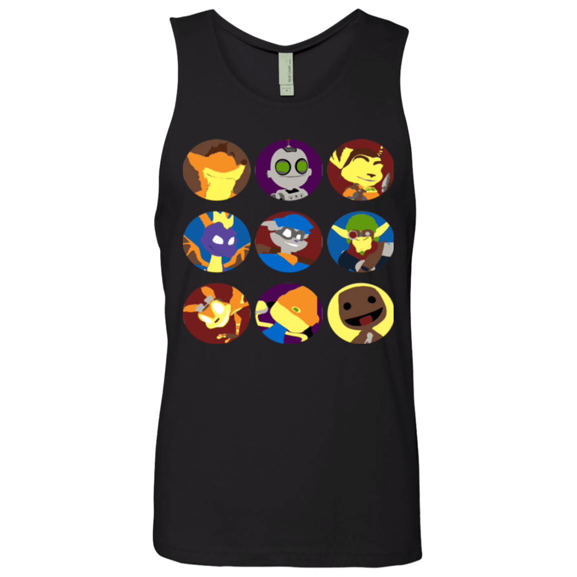 T-Shirts Black / Small Fun Heroes Men's Premium Tank Top