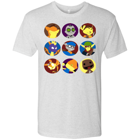 Fun Heroes Men's Triblend T-Shirt