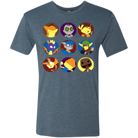 Fun Heroes Men's Triblend T-Shirt