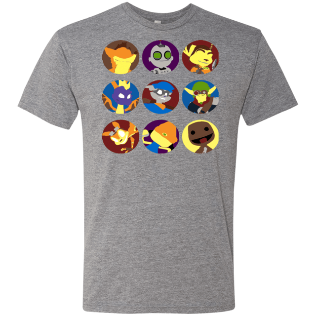 T-Shirts Premium Heather / Small Fun Heroes Men's Triblend T-Shirt