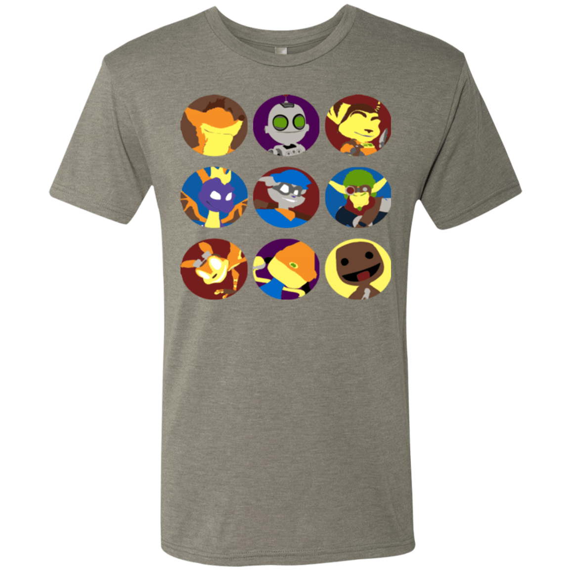 Fun Heroes Men's Triblend T-Shirt