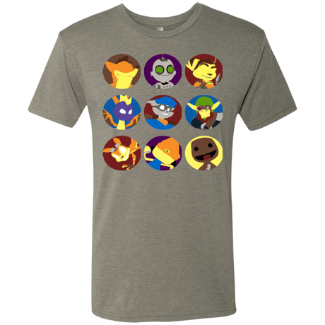 Fun Heroes Men's Triblend T-Shirt