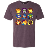 T-Shirts Vintage Purple / Small Fun Heroes Men's Triblend T-Shirt
