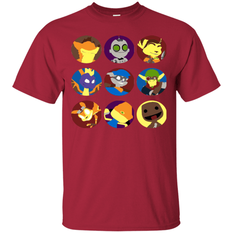 T-Shirts Cardinal / Small Fun Heroes T-Shirt