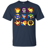T-Shirts Navy / Small Fun Heroes T-Shirt