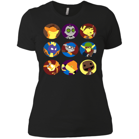 T-Shirts Black / X-Small Fun Heroes Women's Premium T-Shirt