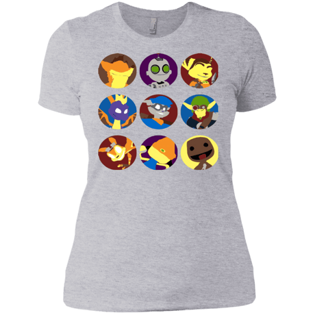 T-Shirts Heather Grey / X-Small Fun Heroes Women's Premium T-Shirt