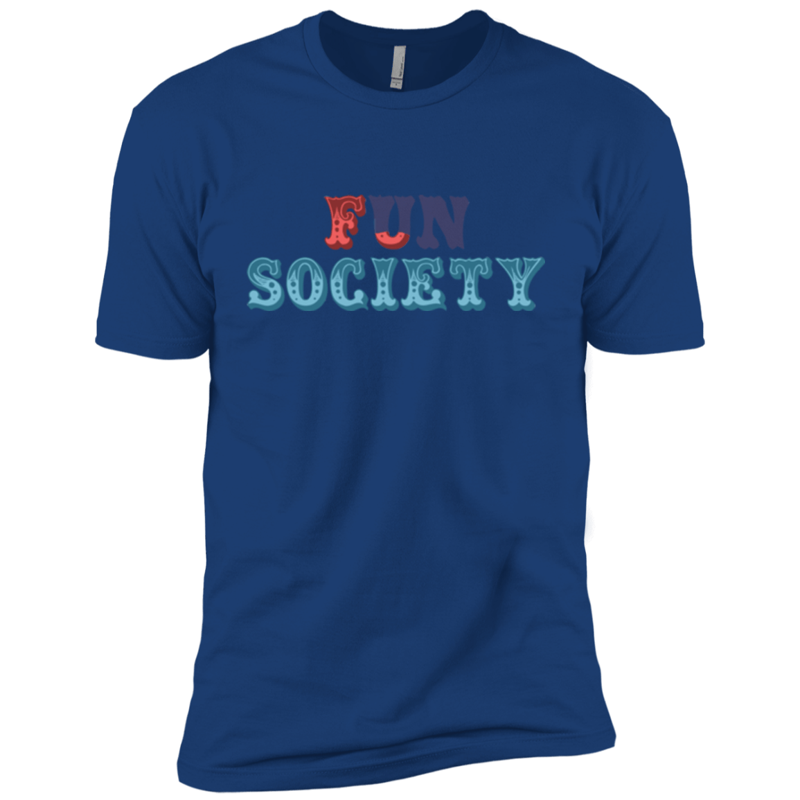 T-Shirts Royal / YXS Fun Society Boys Premium T-Shirt