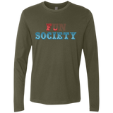 T-Shirts Military Green / Small Fun Society Men's Premium Long Sleeve