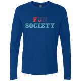 T-Shirts Royal / Small Fun Society Men's Premium Long Sleeve