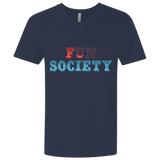 T-Shirts Midnight Navy / X-Small Fun Society Men's Premium V-Neck