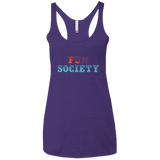 T-Shirts Purple / X-Small Fun Society Women's Triblend Racerback Tank