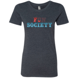 T-Shirts Vintage Navy / Small Fun Society Women's Triblend T-Shirt