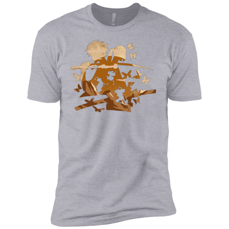 T-Shirts Heather Grey / YXS Funky Samurais Boys Premium T-Shirt