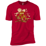 T-Shirts Red / YXS Funky Samurais Boys Premium T-Shirt