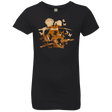 T-Shirts Black / YXS Funky Samurais Girls Premium T-Shirt