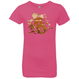 T-Shirts Hot Pink / YXS Funky Samurais Girls Premium T-Shirt