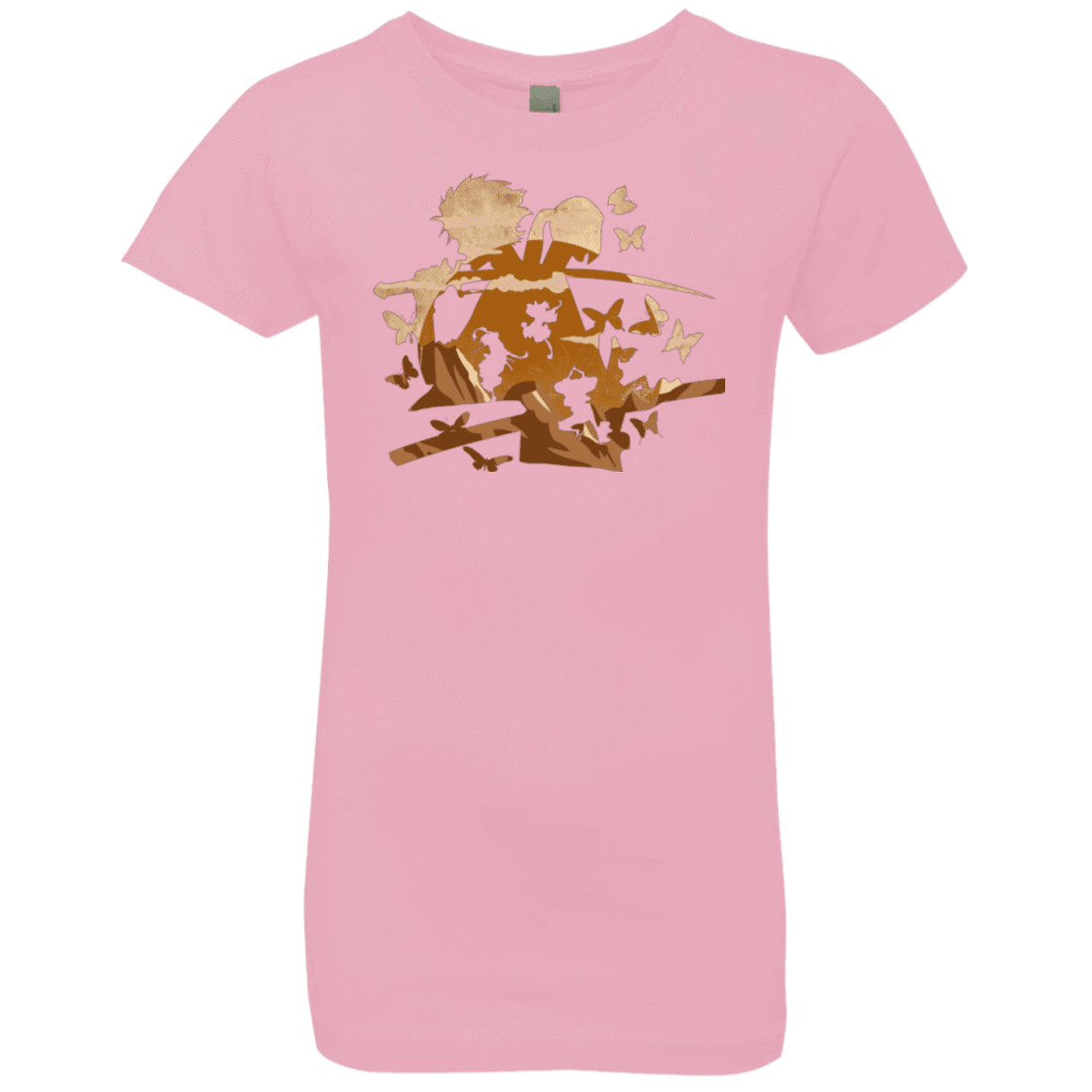 T-Shirts Light Pink / YXS Funky Samurais Girls Premium T-Shirt
