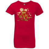 T-Shirts Red / YXS Funky Samurais Girls Premium T-Shirt