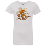 T-Shirts White / YXS Funky Samurais Girls Premium T-Shirt
