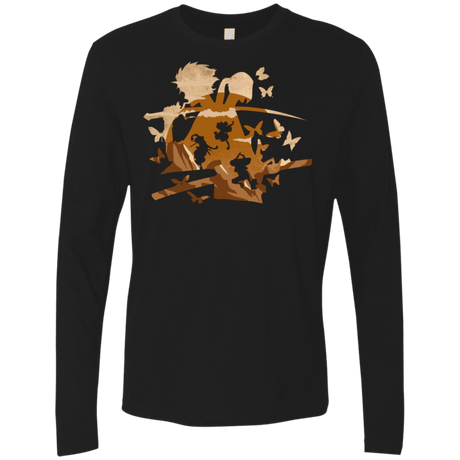 T-Shirts Black / Small Funky Samurais Men's Premium Long Sleeve