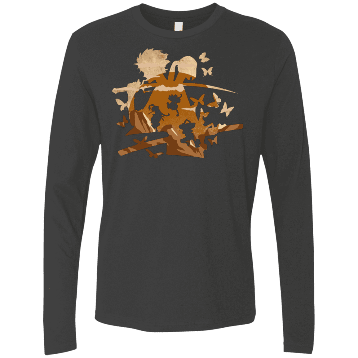 T-Shirts Heavy Metal / Small Funky Samurais Men's Premium Long Sleeve