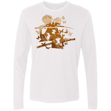T-Shirts White / Small Funky Samurais Men's Premium Long Sleeve