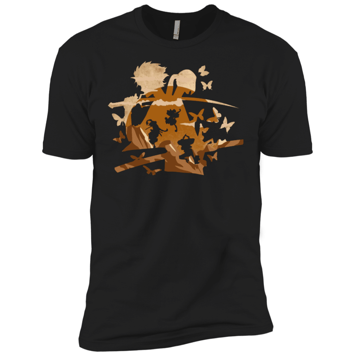 T-Shirts Black / X-Small Funky Samurais Men's Premium T-Shirt