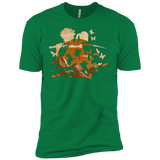 T-Shirts Kelly Green / X-Small Funky Samurais Men's Premium T-Shirt