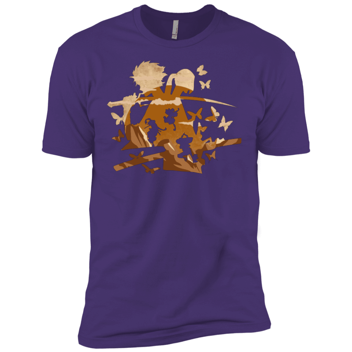 T-Shirts Purple / X-Small Funky Samurais Men's Premium T-Shirt