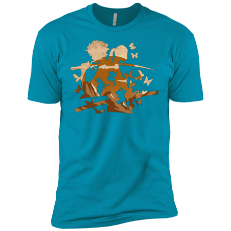 T-Shirts Turquoise / X-Small Funky Samurais Men's Premium T-Shirt