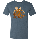 T-Shirts Indigo / Small Funky Samurais Men's Triblend T-Shirt