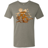 T-Shirts Venetian Grey / Small Funky Samurais Men's Triblend T-Shirt