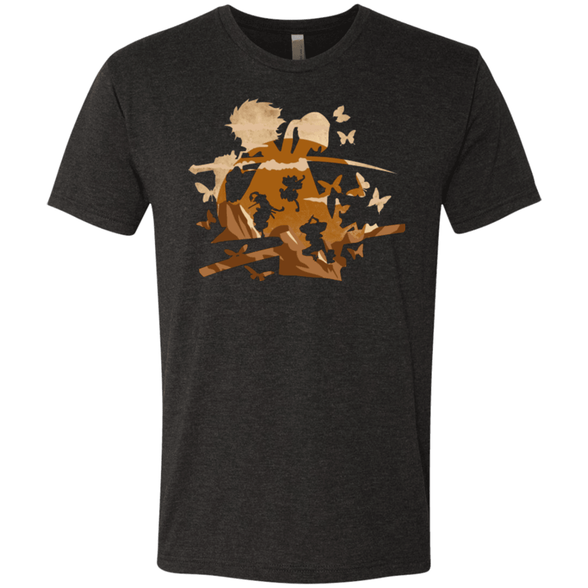 T-Shirts Vintage Black / Small Funky Samurais Men's Triblend T-Shirt