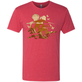 T-Shirts Vintage Red / Small Funky Samurais Men's Triblend T-Shirt