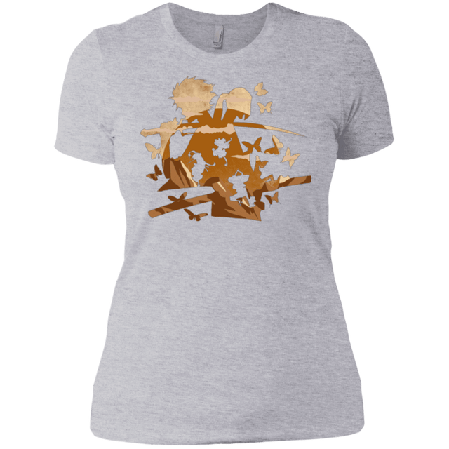 T-Shirts Heather Grey / X-Small Funky Samurais Women's Premium T-Shirt