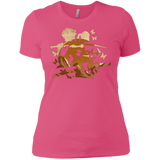 T-Shirts Hot Pink / X-Small Funky Samurais Women's Premium T-Shirt