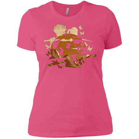 T-Shirts Hot Pink / X-Small Funky Samurais Women's Premium T-Shirt