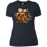 T-Shirts Indigo / X-Small Funky Samurais Women's Premium T-Shirt