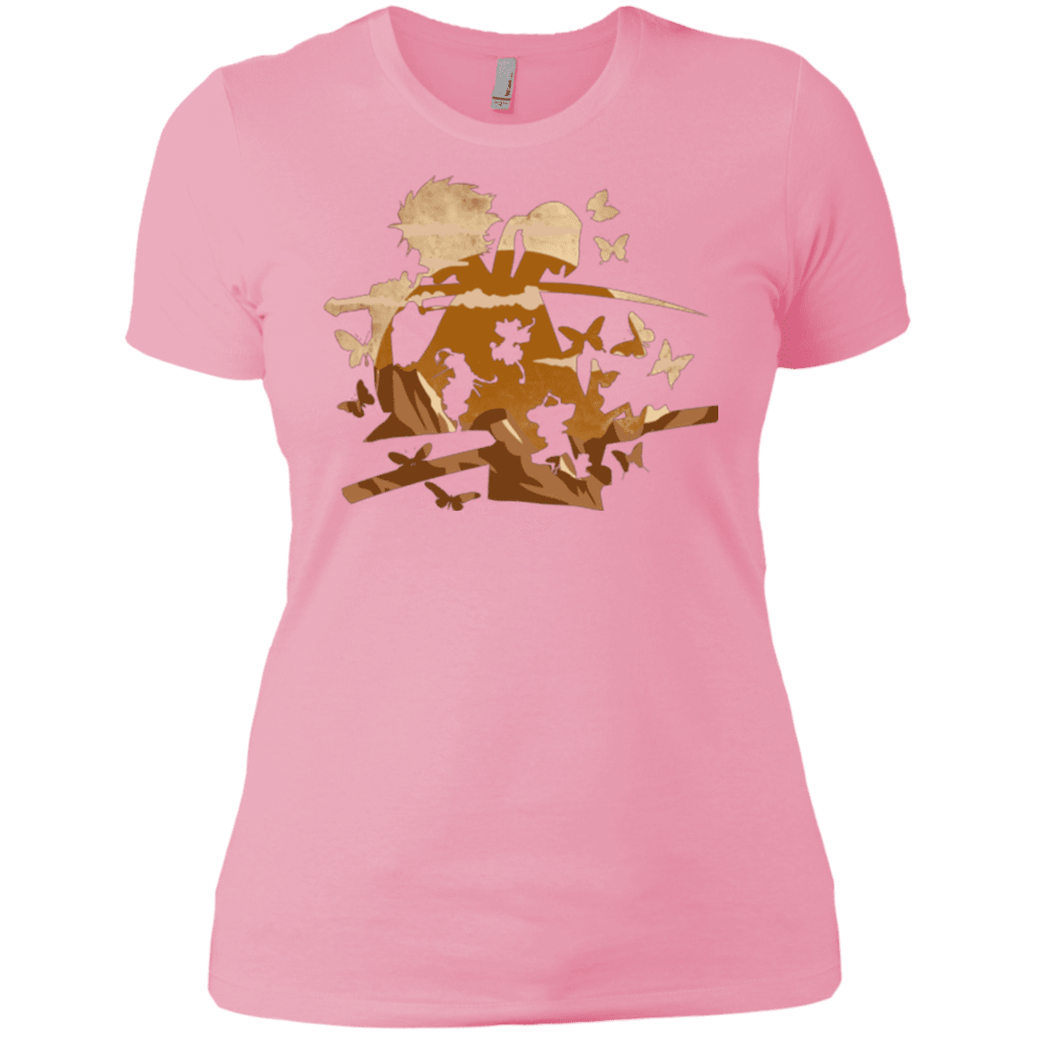 T-Shirts Light Pink / X-Small Funky Samurais Women's Premium T-Shirt