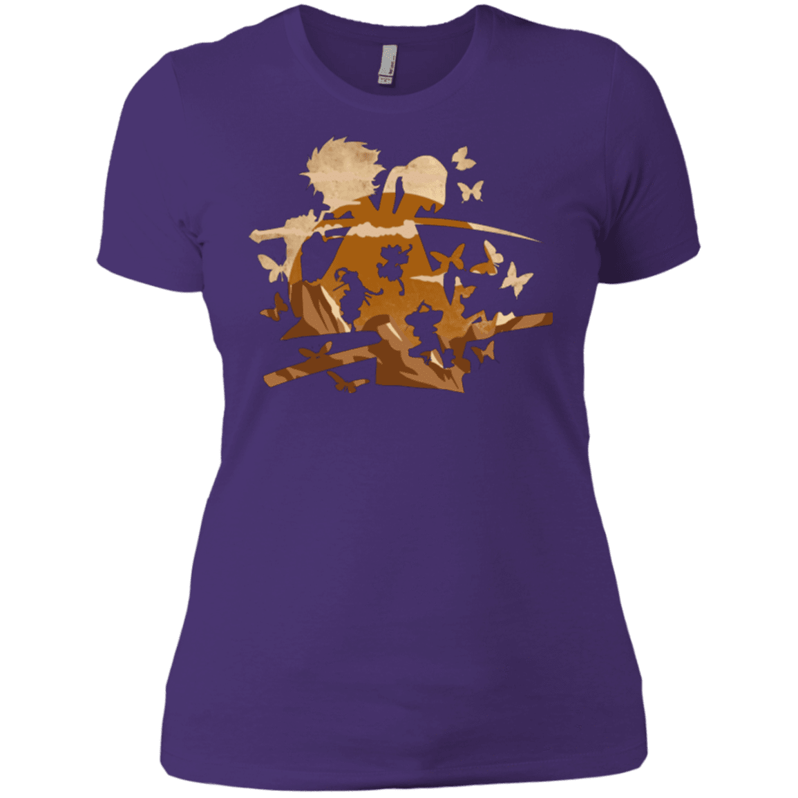 T-Shirts Purple / X-Small Funky Samurais Women's Premium T-Shirt