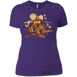 T-Shirts Purple / X-Small Funky Samurais Women's Premium T-Shirt