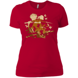 T-Shirts Red / X-Small Funky Samurais Women's Premium T-Shirt