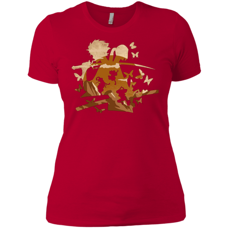 T-Shirts Red / X-Small Funky Samurais Women's Premium T-Shirt