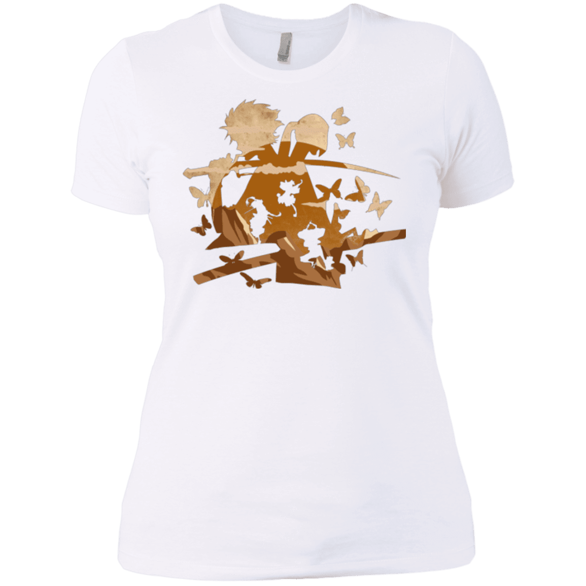 T-Shirts White / X-Small Funky Samurais Women's Premium T-Shirt