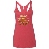 T-Shirts Vintage Red / X-Small Funky Samurais Women's Triblend Racerback Tank