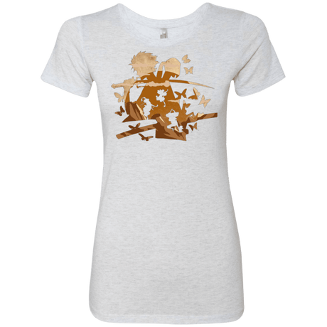 T-Shirts Heather White / Small Funky Samurais Women's Triblend T-Shirt