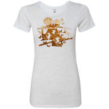 T-Shirts Heather White / Small Funky Samurais Women's Triblend T-Shirt