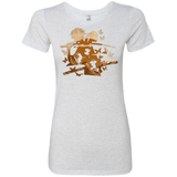 T-Shirts Heather White / Small Funky Samurais Women's Triblend T-Shirt