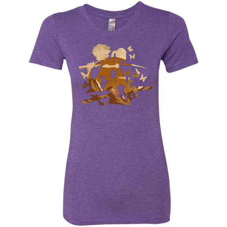 T-Shirts Purple Rush / Small Funky Samurais Women's Triblend T-Shirt